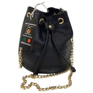 Kidus woldemichael made in Italy bucket bag